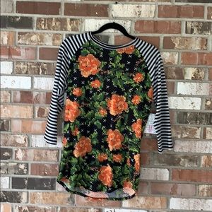 LuLaRoe Randy baseball tee